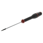 Facom Slotted Screwdriver, 3 x 0.5 mm Tip, 75 mm Blade, 178 mm Overall