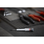Facom Slotted Screwdriver, 2.5 mm Tip, 35 mm Blade, 117 mm Overall
