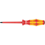 Wera Torx Insulated Screwdriver, T10 Tip, 80 mm Blade, VDE/1000V, 161 mm Overall