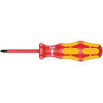 Wera Torx Insulated Screwdriver, T20 Tip, 80 mm Blade, VDE/1000V, 178 mm Overall