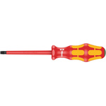 Wera Torx Insulated Screwdriver, T30 Tip, 100 mm Blade, VDE/1000V, 205 mm Overall