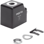 Festo Replacement Solenoid Coil, Compatible With MSFG, MSFW, VACS