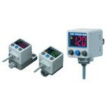 Digital vacuum switch C6 port 2 PNP outputs + analogue/autoshift function 2m lead