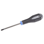 Bahco Pozidriv Screwdriver, PZ2 Tip, 100 mm Blade, 222 mm Overall