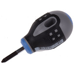 Bahco Pozidriv Screwdriver, PZ1 Tip, 25 mm Blade, 83 mm Overall