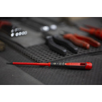 Bahco Slotted Screwdriver, 3.5 x 0.6 mm Tip, 100 mm Blade, VDE/1000V, 222 mm Overall