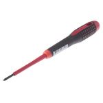 Bahco Phillips Screwdriver, PH0 Tip, 75 mm Blade, VDE/1000V, 197 mm Overall