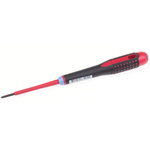 Bahco Pozidriv Screwdriver, PZ0 Tip, 75 mm Blade, VDE/1000V, 197 mm Overall