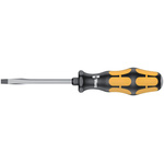 Wera Slotted Screwdriver, 4.5 x 0.8 mm Tip, 90 mm Blade