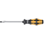 Wera Slotted Screwdriver, 7 x 1.2 mm Tip, 125 mm Blade