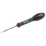 Stanley Slotted Screwdriver, 2.5 mm Tip, 50 mm Blade