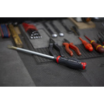 Facom Slotted Screwdriver, 14 mm Tip, 250 mm Blade