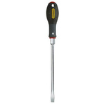 Stanley Slotted Screwdriver, 10 mm Tip, 200 mm Blade, 200 mm Overall
