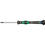 Wera Hexagon Precision Screwdriver, 1.5 mm Tip, 60 mm Blade, 157 mm Overall