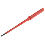 Wera Pozidriv Insulated Screwdriver Blade, PZ0 Tip, 154 mm Blade, VDE/1000V, 154 mm Overall