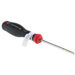 Facom Slotted Screwdriver, 3.5 x 0.6 mm Tip, 75 mm Blade, 178 mm Overall