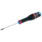 Facom Pozidriv Screwdriver, PZ0 Tip, 75 mm Blade, 178 mm Overall