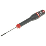 Facom Slotted Screwdriver, 2.5 x 0.4 mm Tip, 50 mm Blade, 144 mm Overall