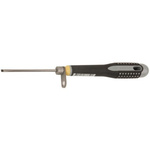 Bahco Slotted Screwdriver, 0.5 mm Tip, 75 mm Blade, 107 mm Overall