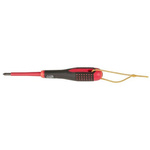 Bahco Slotted Screwdriver, 4 x 0.8 mm Tip, 100 mm Blade, VDE/1000V, 222 mm Overall