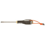 Bahco Slotted Screwdriver, 1.6 mm Tip, 200 mm Blade, 361 mm Overall