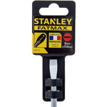 Stanley Slotted Screwdriver, 8 mm Tip, 150 mm Blade