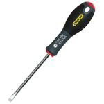 Stanley Slotted Screwdriver, 5.5 mm Tip, 125 mm Blade