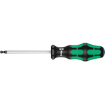 Wera Ball End Hexagon  Screwdriver, 5 mm Tip, 100 mm Blade, 205 mm Overall