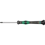 Wera Tamperproof Torx Precision Screwdriver, T7 Tip, 60 mm Blade, 157 mm Overall