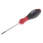 Wiha Pozidriv  Screwdriver, PZ1 Tip, 80 mm Blade, 191 mm Overall