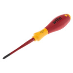 Wiha Phillips Insulated Screwdriver, PH1 Tip, 80 mm Blade, VDE/1000V, 191 mm Overall