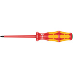 Wera Torx Insulated Screwdriver, T5 Tip, 80 mm Blade, VDE/1000V, 161 mm Overall