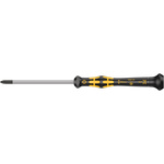 Wera Pozidriv Precision Screwdriver, PZ1 Tip, 80 mm Blade, 177 mm Overall
