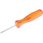 Facom Slotted Screwdriver, 2 x 0.4 mm Tip, 40 mm Blade, 110 mm Overall