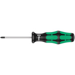 Wera Pozidriv Screwdriver, PZ0 Tip, 60 mm Blade, 141 mm Overall