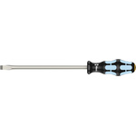 Wera Slotted Screwdriver, 10 mm Tip, 200 mm Blade, 312 mm Overall