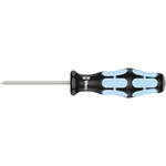 Wera Pozidriv Screwdriver, PZ0 Tip, 60 mm Blade, 141 mm Overall
