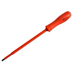 ITL Insulated Tools Ltd Slotted Insulated Screwdriver, 6.5 x 1.2 mm Tip, 103 mm Blade, VDE/1000V, 253 mm Overall