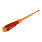 Penta Pozidriv Insulated Screwdriver, PZ2 Tip, 100 mm Blade, VDE/1000V