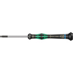 Wera Hexagon Precision Screwdriver, 7/64 in Tip, 60 mm Blade, 157 mm Overall