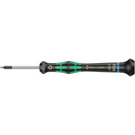 Wera Hexagon Precision Screwdriver, 0.035 in Tip, 40 mm Blade, 137 mm Overall