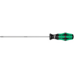 Wera Pozidriv Screwdriver, PZ1 Tip, 200 mm Blade, 298 mm Overall