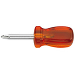 Facom Phillips Stubby Screwdriver, PH1 Tip, 40 mm Blade, 90 mm Overall