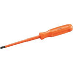 SAM Pozidriv Insulated Screwdriver, PZ2 Tip, 125 mm Blade, VDE/1000V, 235 mm Overall