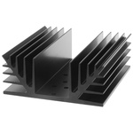 Heatsink, Universal Rectangular Alu, 1.4K/W, 100 x 88 x 35mm