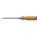 Facom Slotted Screwdriver, 6.5 mm Tip, 125 mm Blade, 240 mm Overall