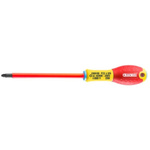 Expert by Facom Pozidriv Insulated Screwdriver, PZ2 mm Tip, VDE/1000V