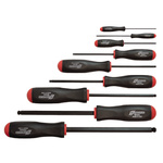 Bondhus Ball End Hexagon Screwdriver, 1.5mm -10mm Tip