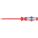 Wera Slotted Insulated Screwdriver, 4 mm Tip, VDE/1000V