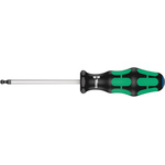 Wera Ball End Hexagon  Screwdriver, 1/4 in Tip